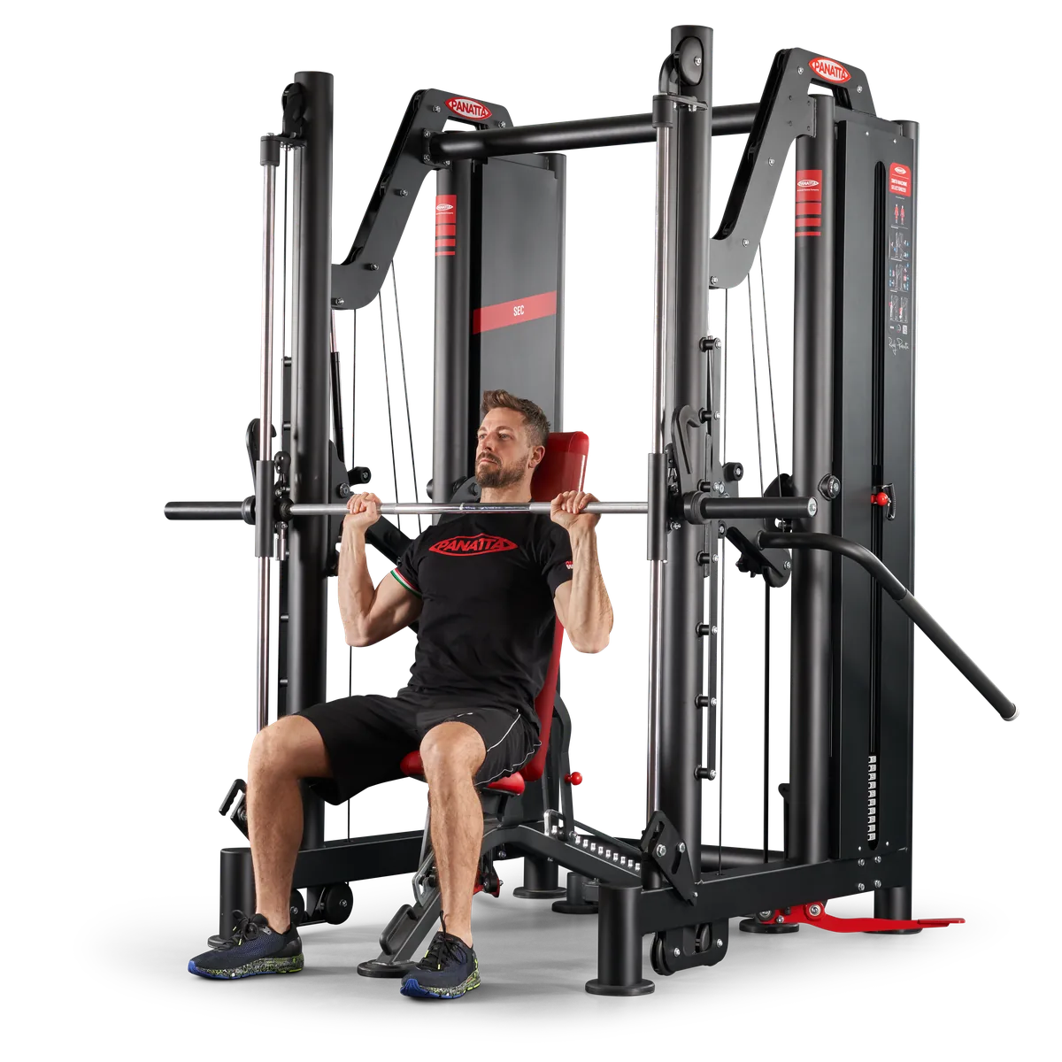 Smith machine selectorized view 9