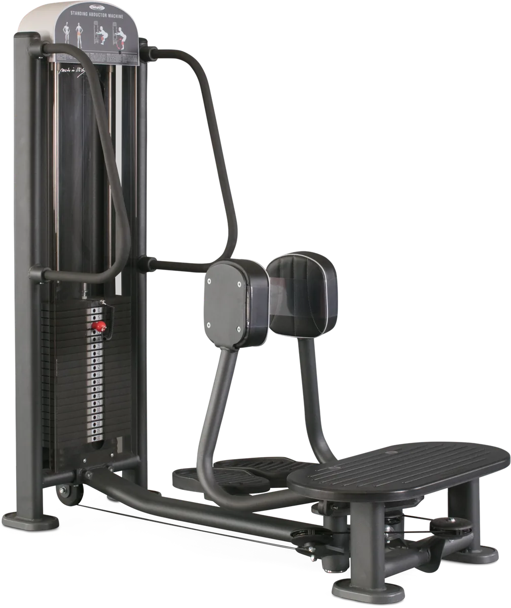 Standing  abductor machine