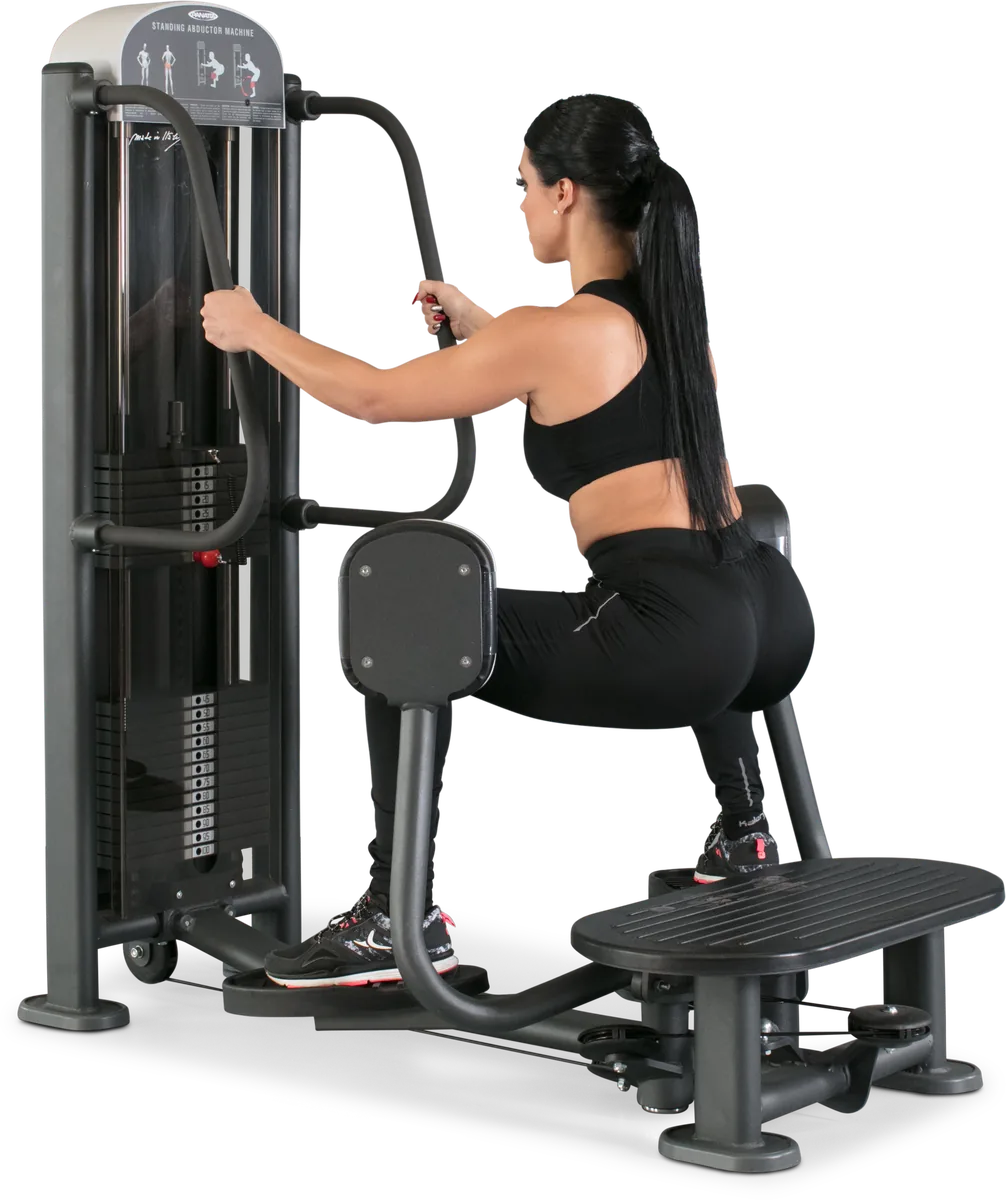 Standing  abductor machine view 4