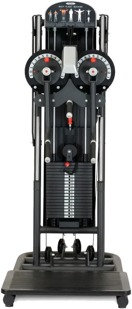 Standing multi flight view 10
