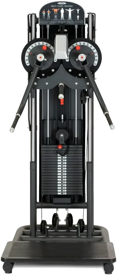 Standing multi flight view 12