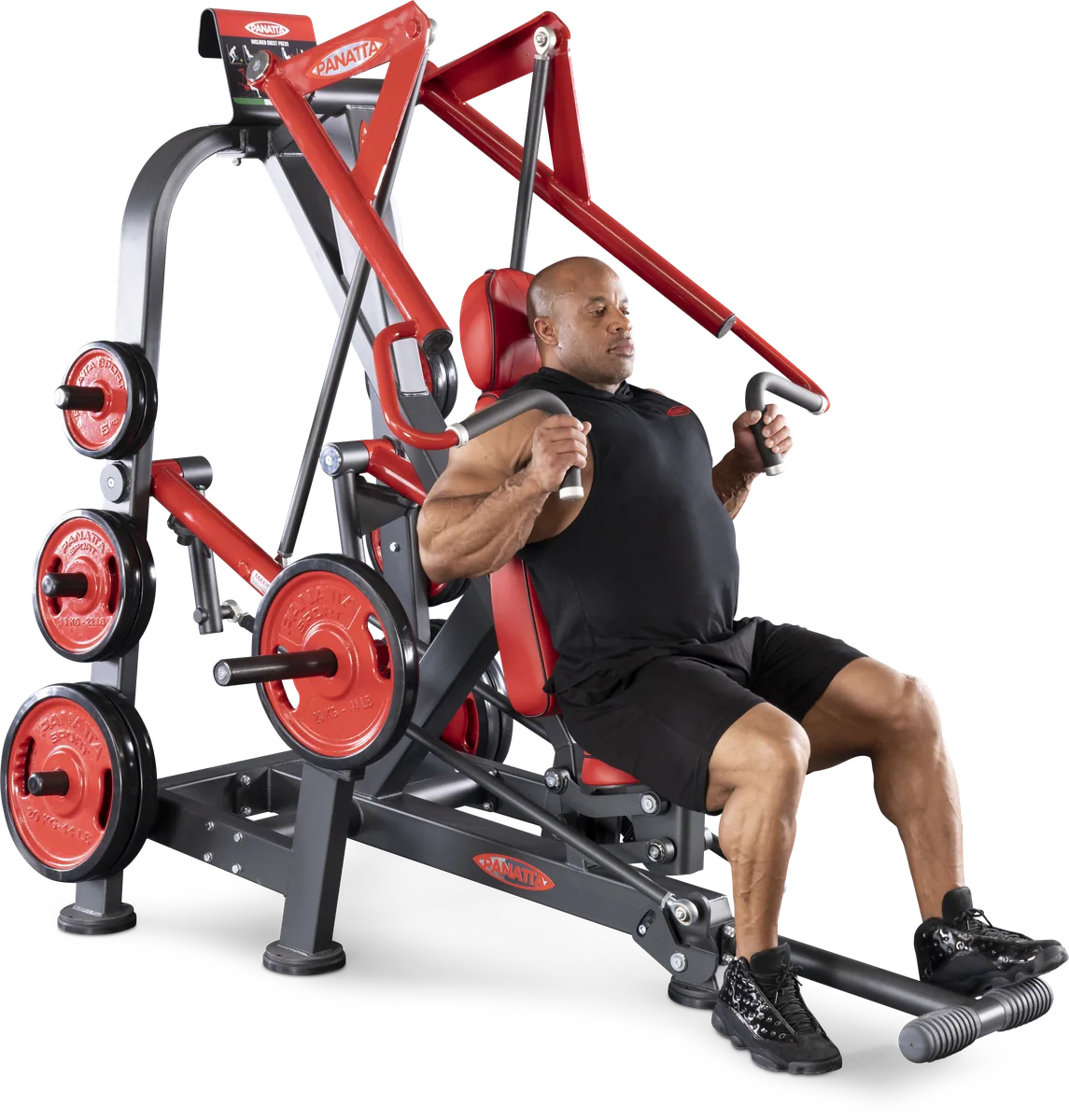 Super inclined chest press