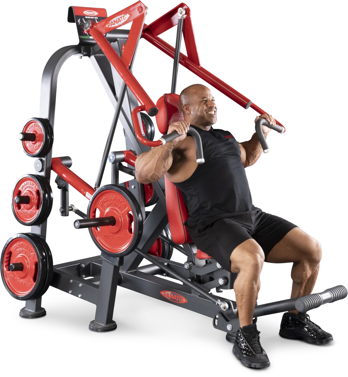 Super inclined chest press view 10