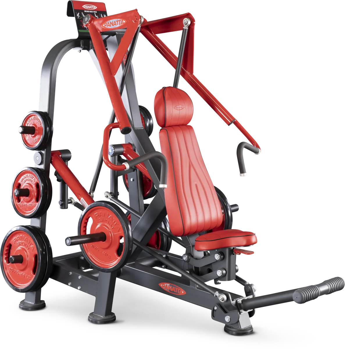 Super inclined chest press view 12