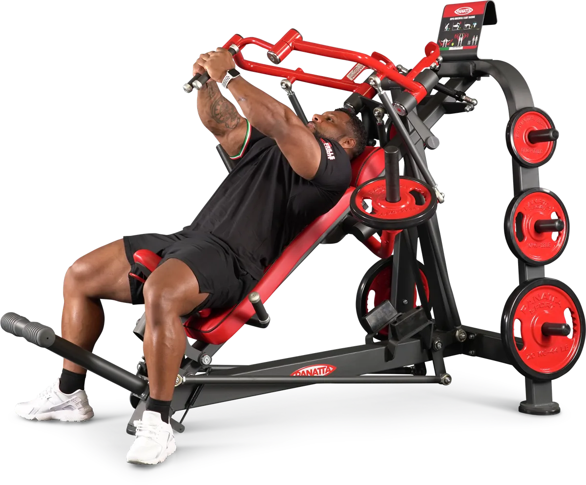 Super middle chest flight machine view 2