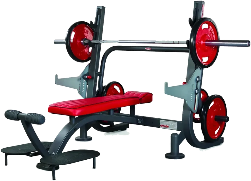 Super olympic flat bench