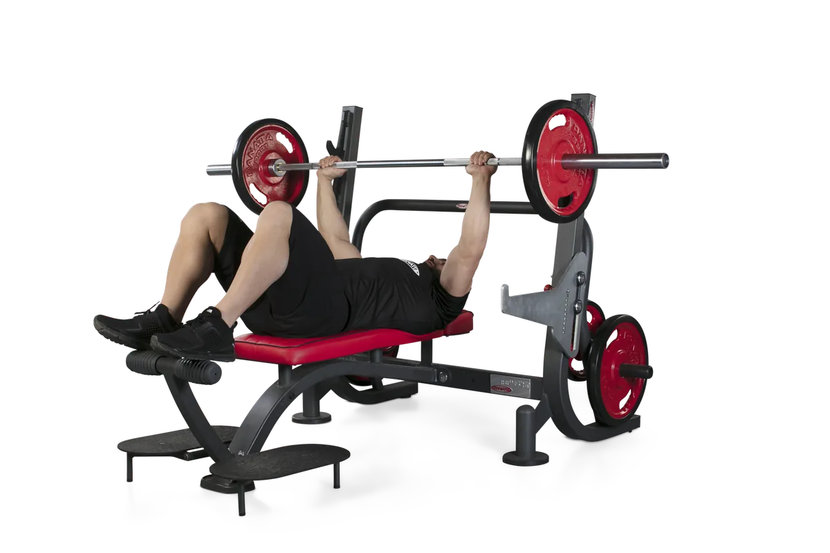 Super olympic flat bench view 5