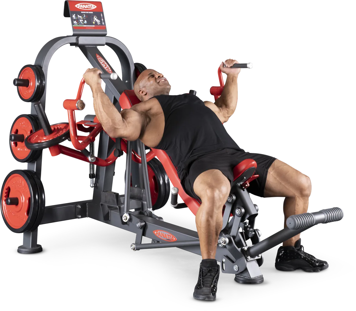 Super upper chest flight machine view 11