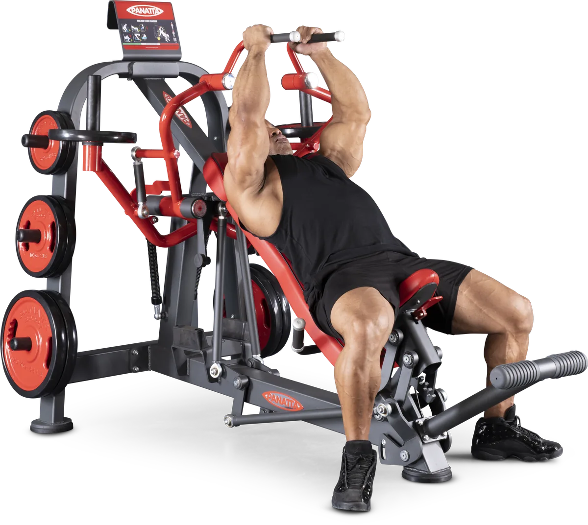 Super upper chest flight machine view 12