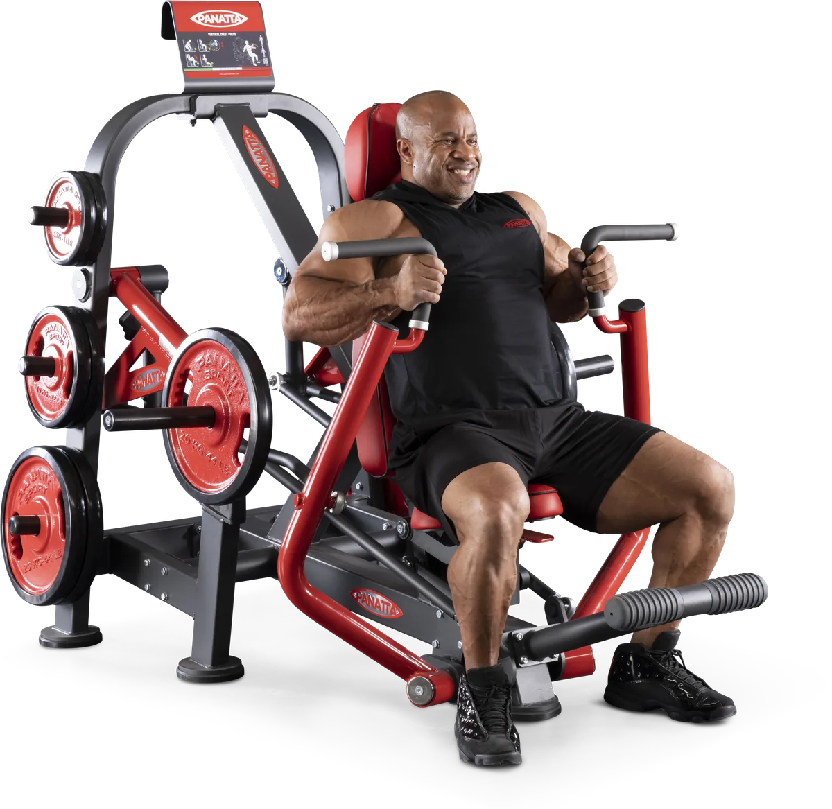 Super vertical chest press view 11