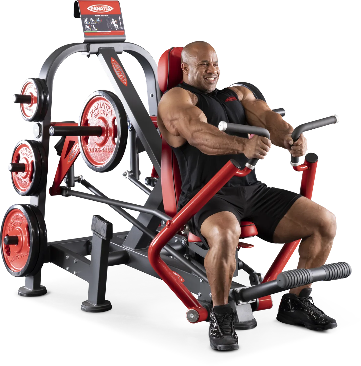 Super vertical chest press view 4