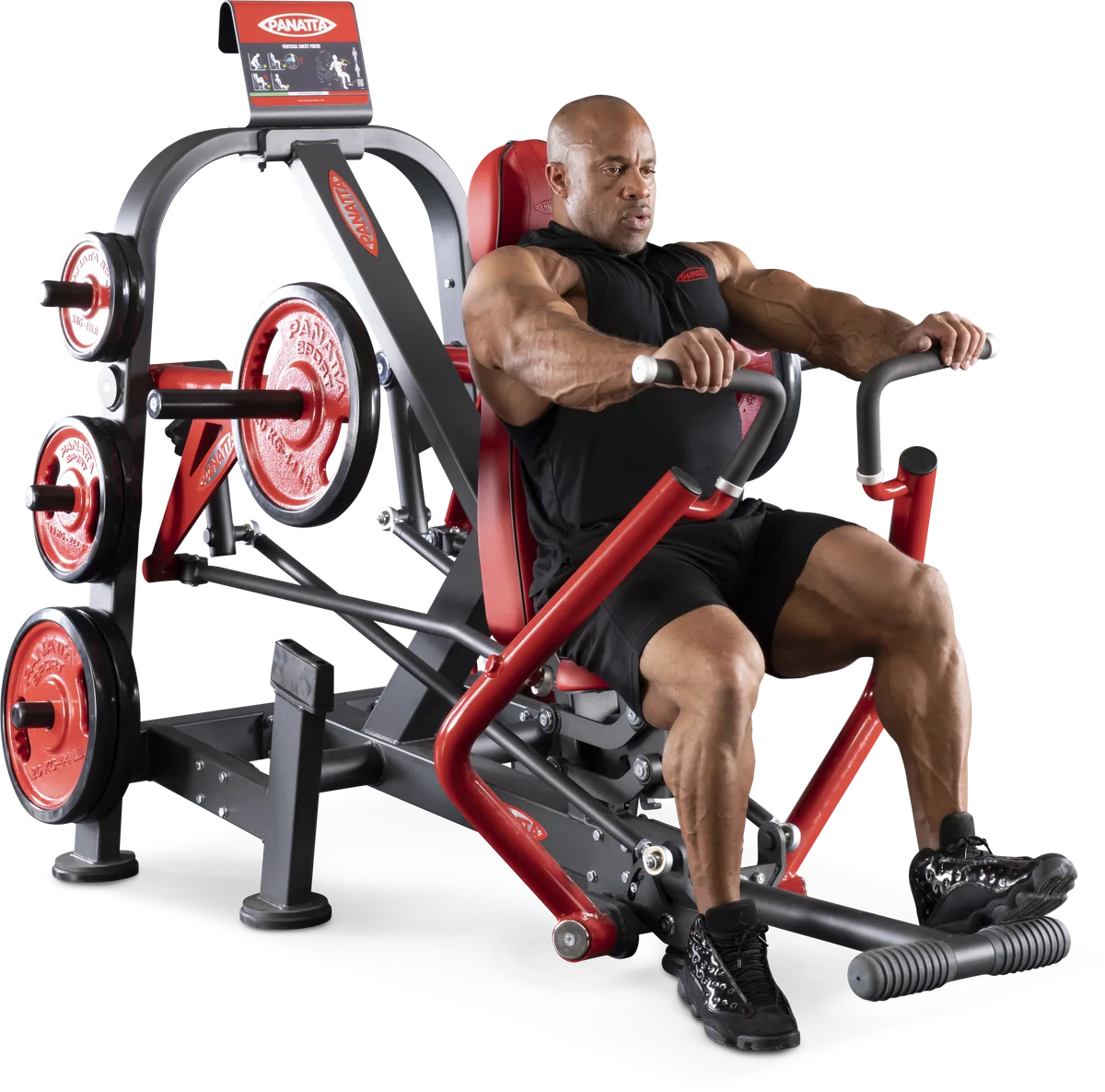 Super vertical chest press view 5