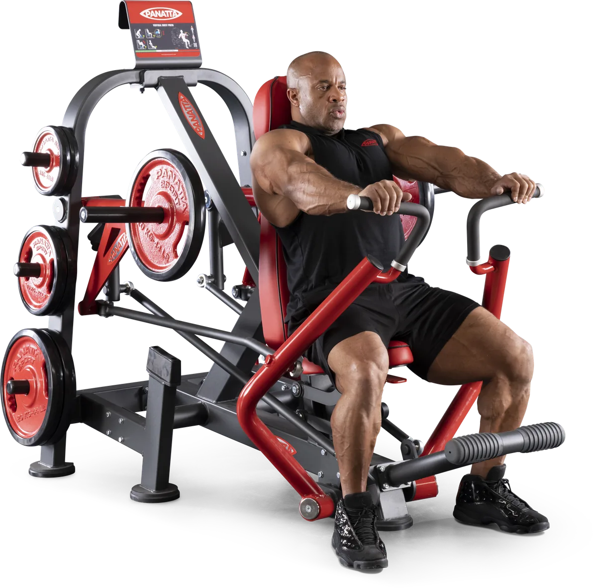 Super vertical chest press view 7