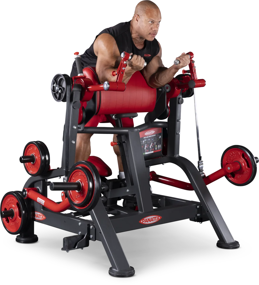 Three Angles Biceps Machine view 5