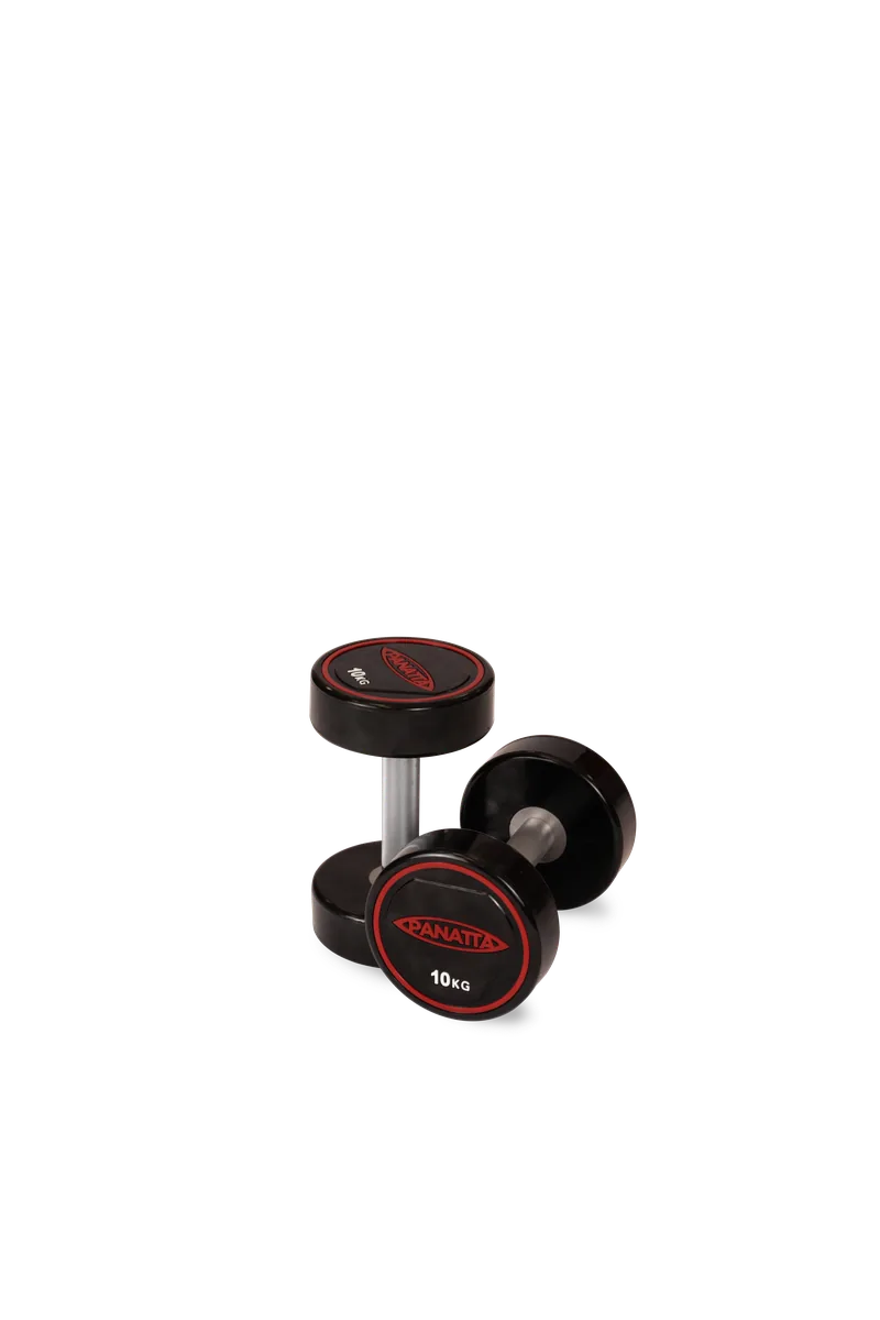 Urethane dumbbells