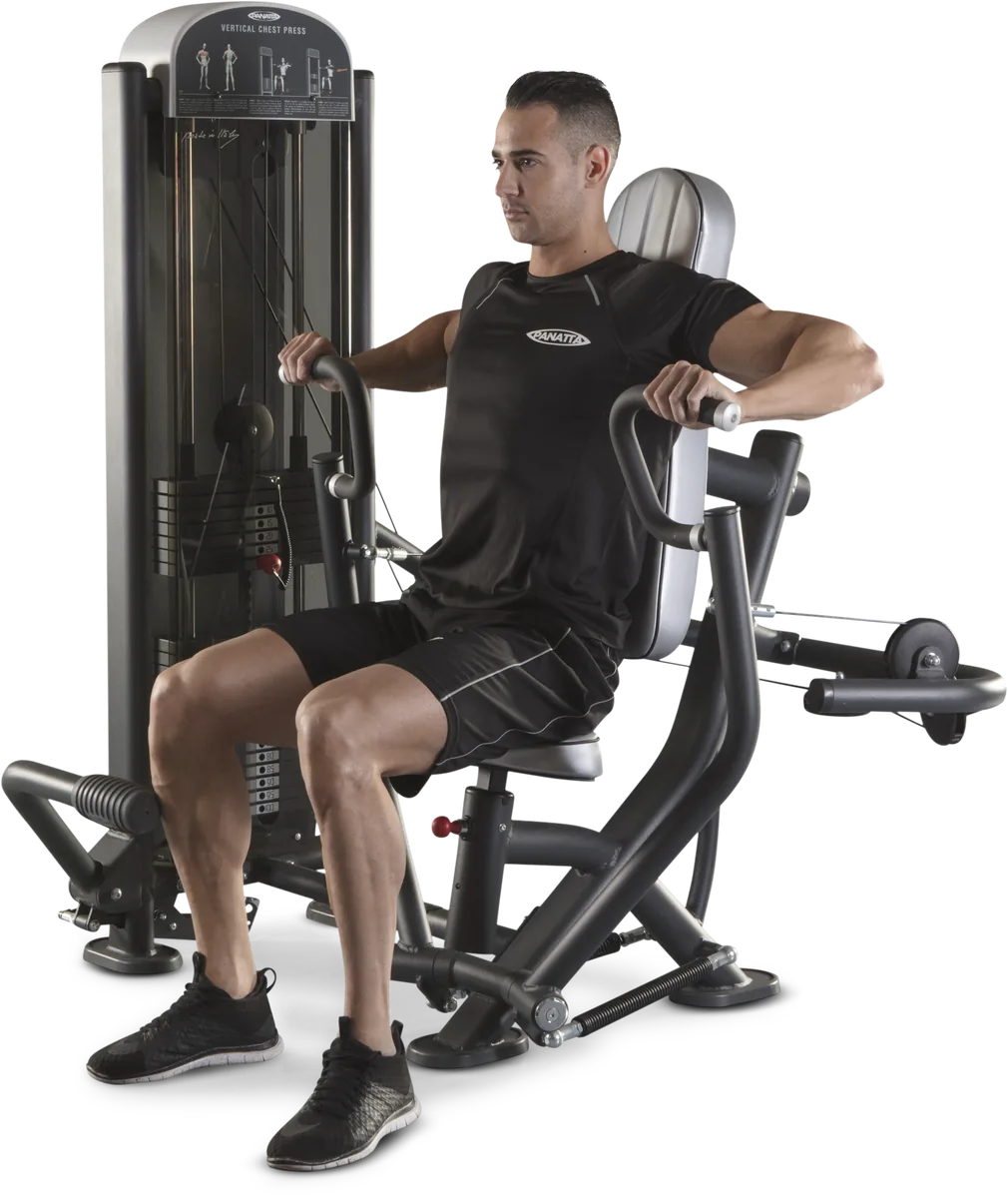 Vertical chest press view 3