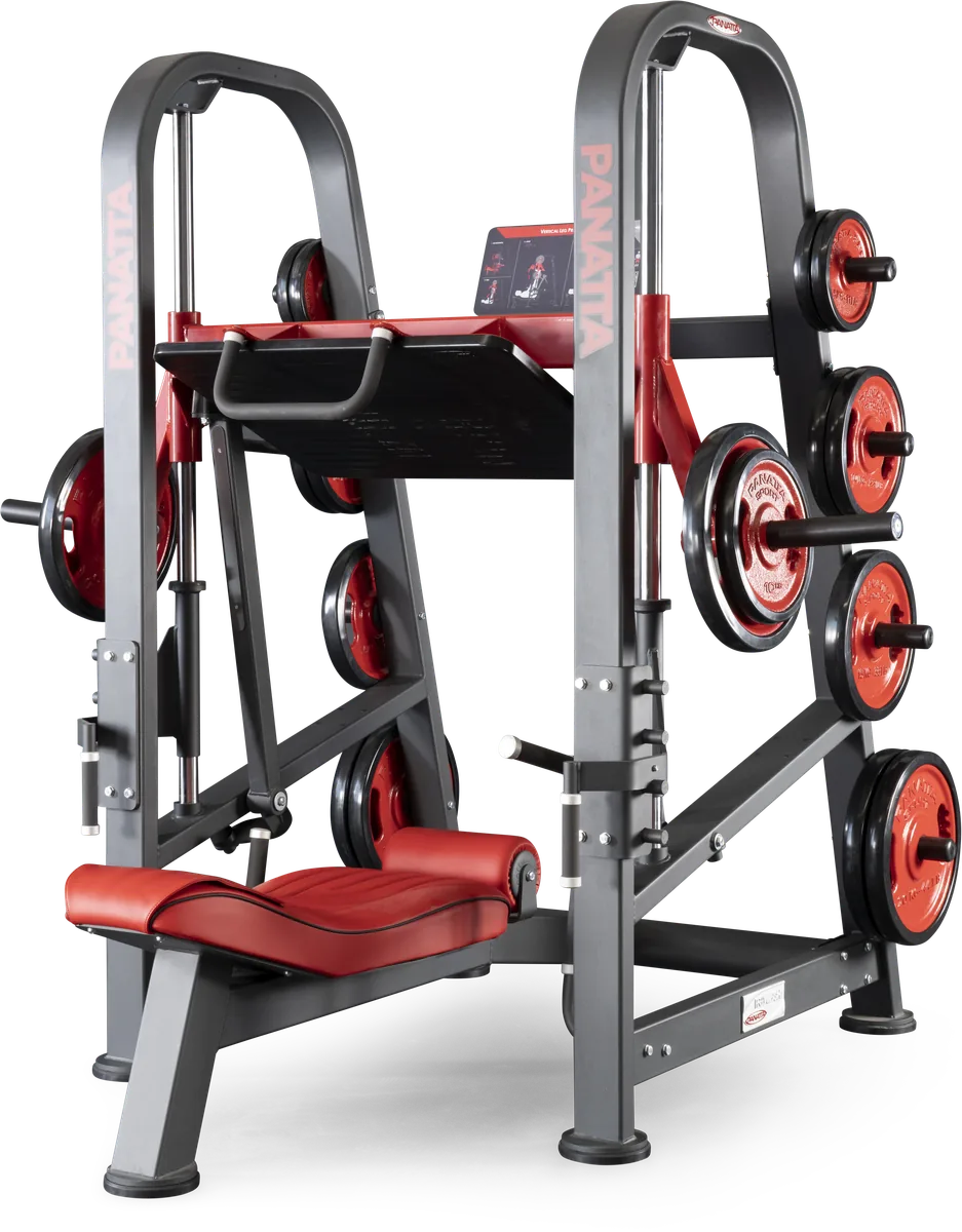 Vertical leg press view 12
